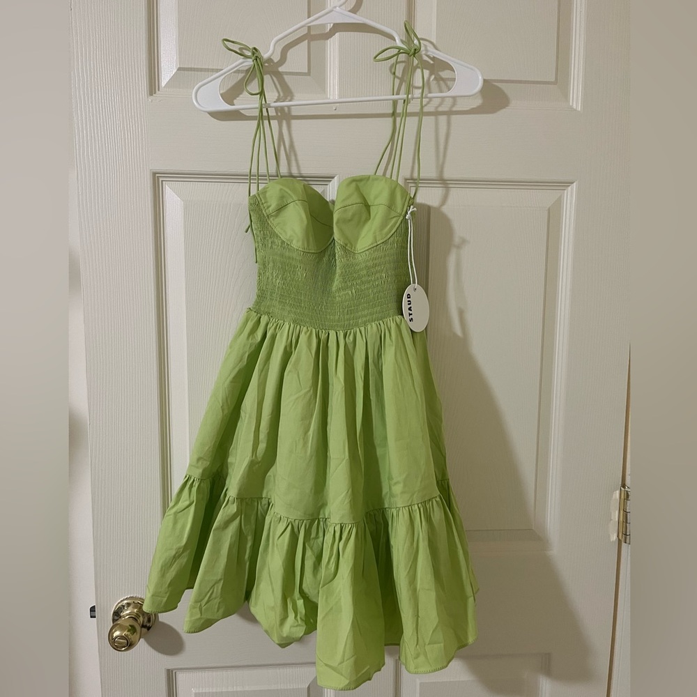STAUD mini Landry dress NWT - Picture 6 of 6